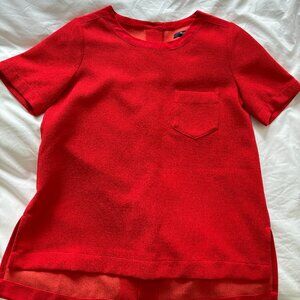 Red Madewell dress shirt